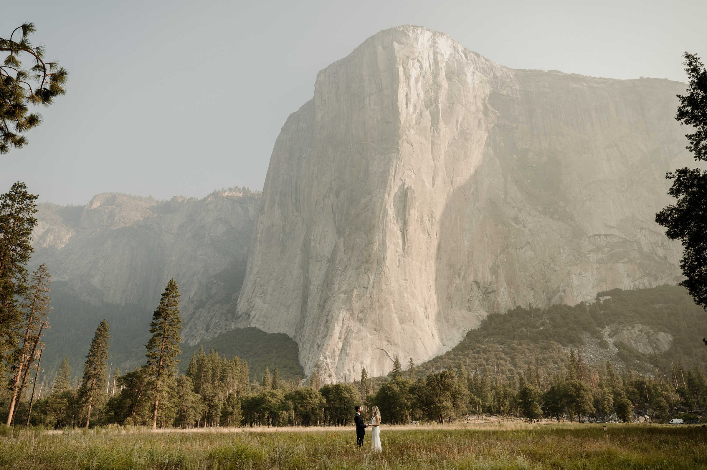 Cathedral Beach Yosemite Wedding