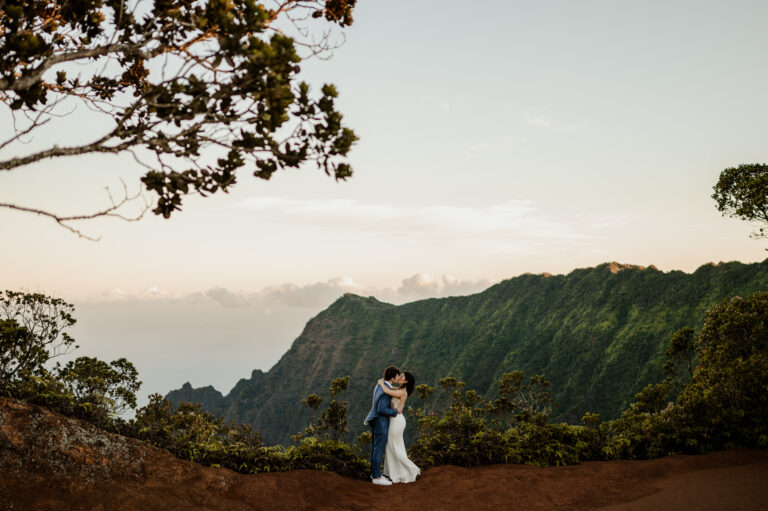 Kauai Elopement on Waimea Canyon