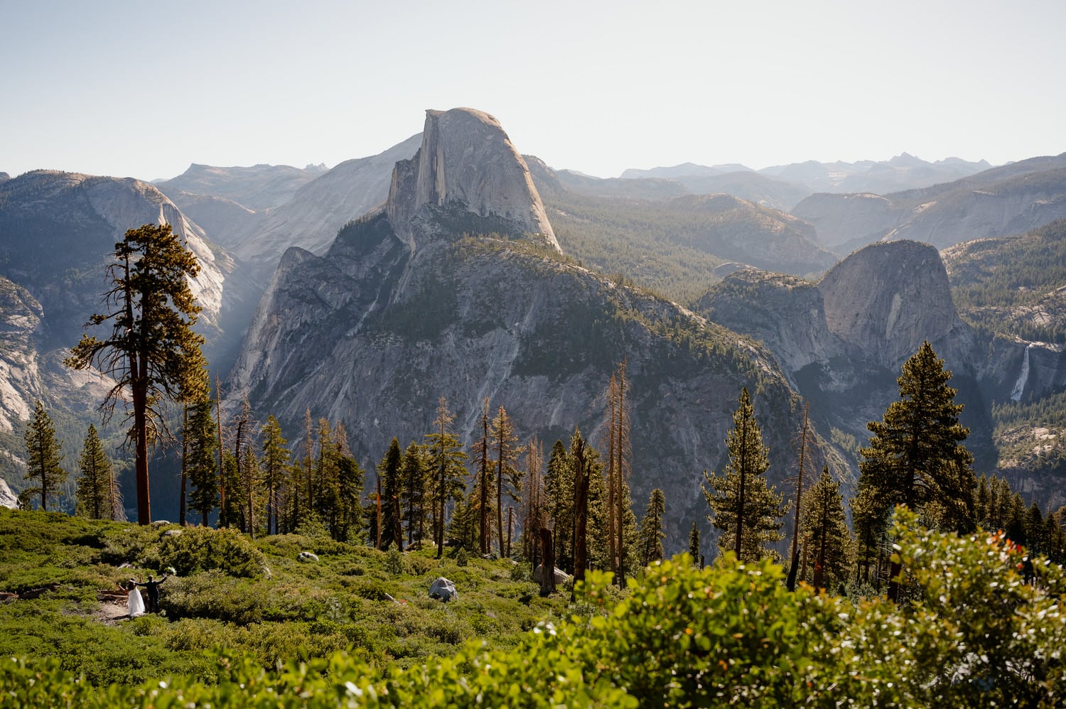 glacier point Yosemite wedding