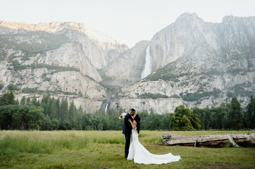 Lower Yosemite Falls Wedding
