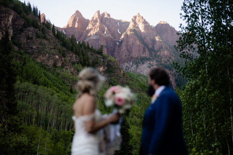 Kate & David’s Maroon Bells Wedding