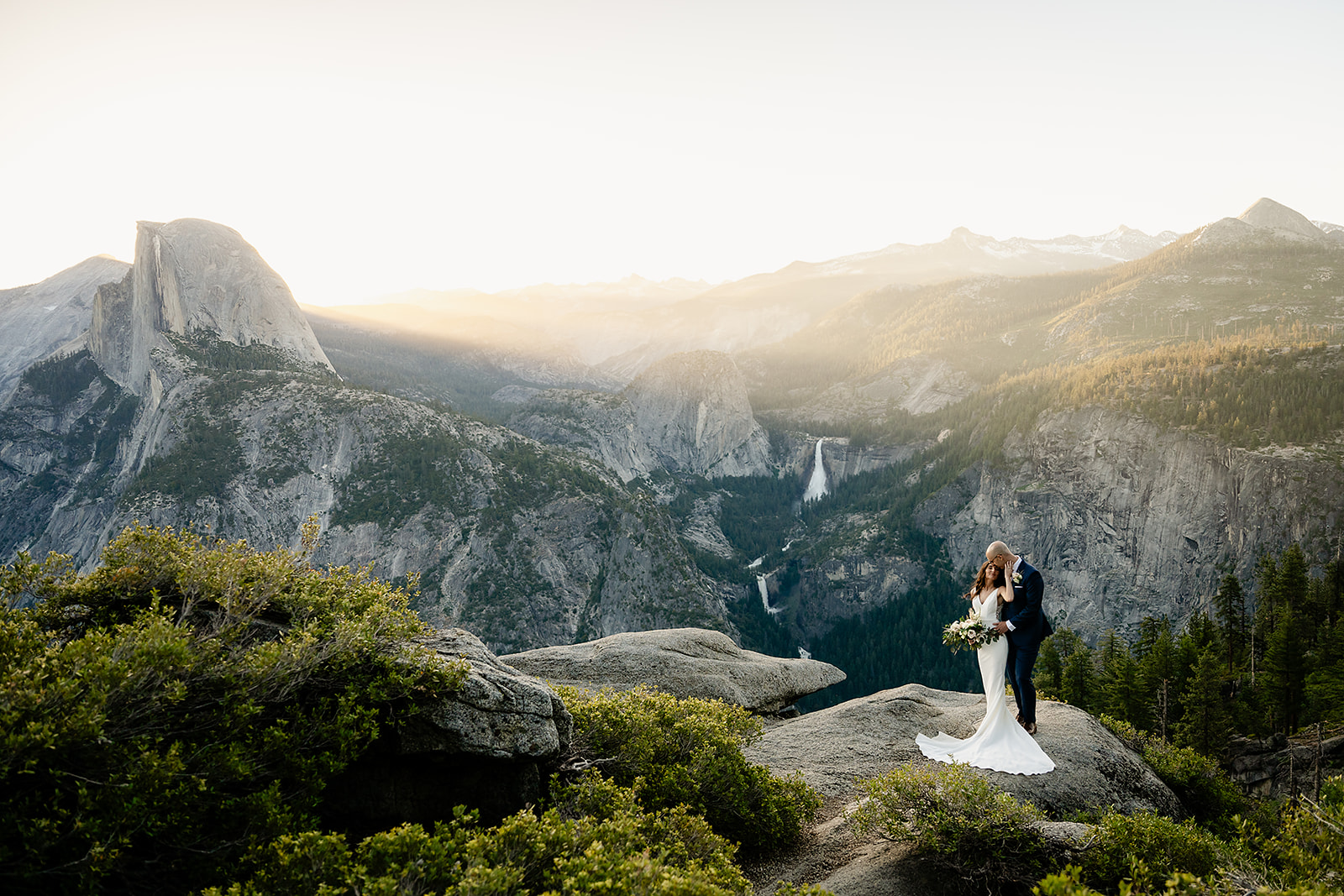 Glacier Point Wedding Yosemite National Park