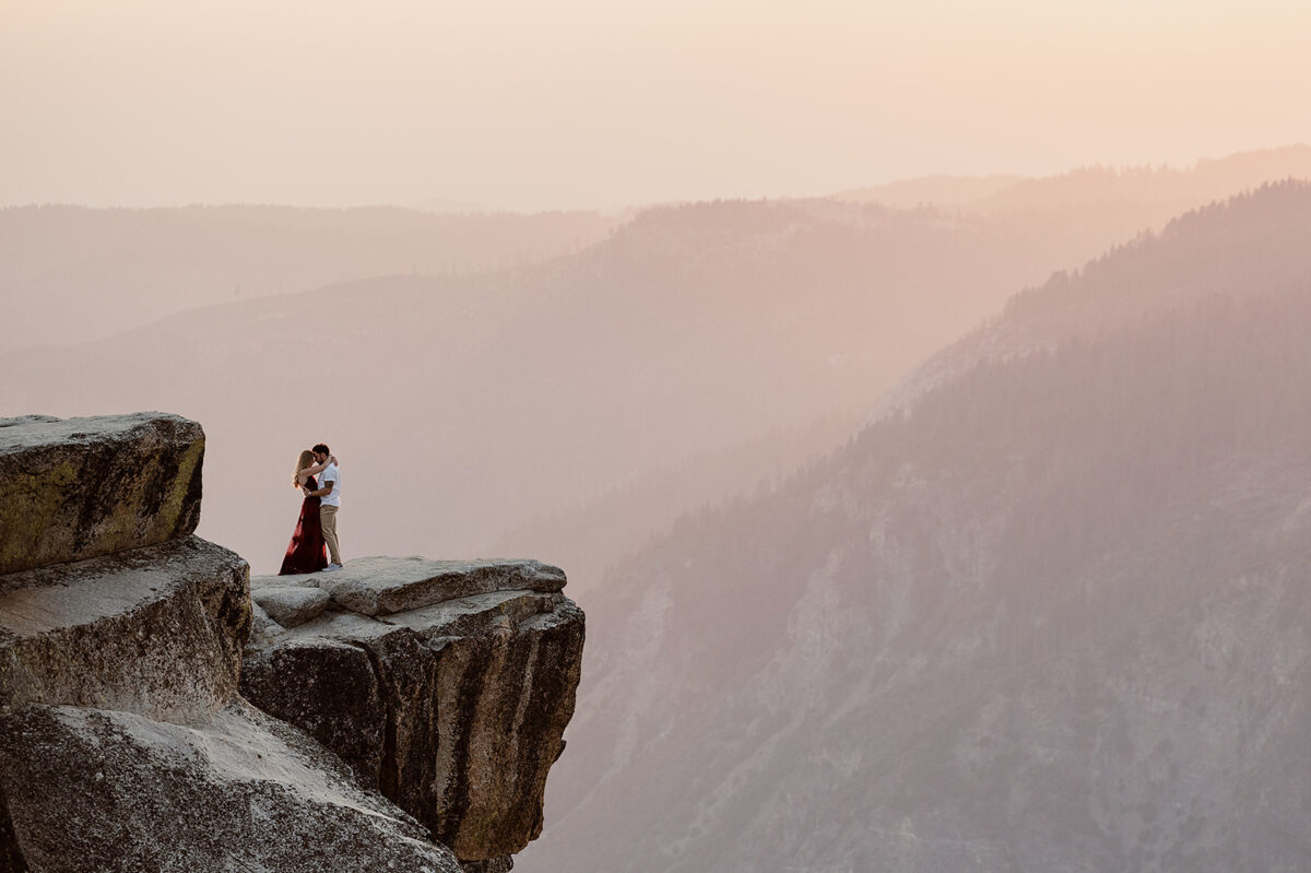 Yosemite Engagement Photos
