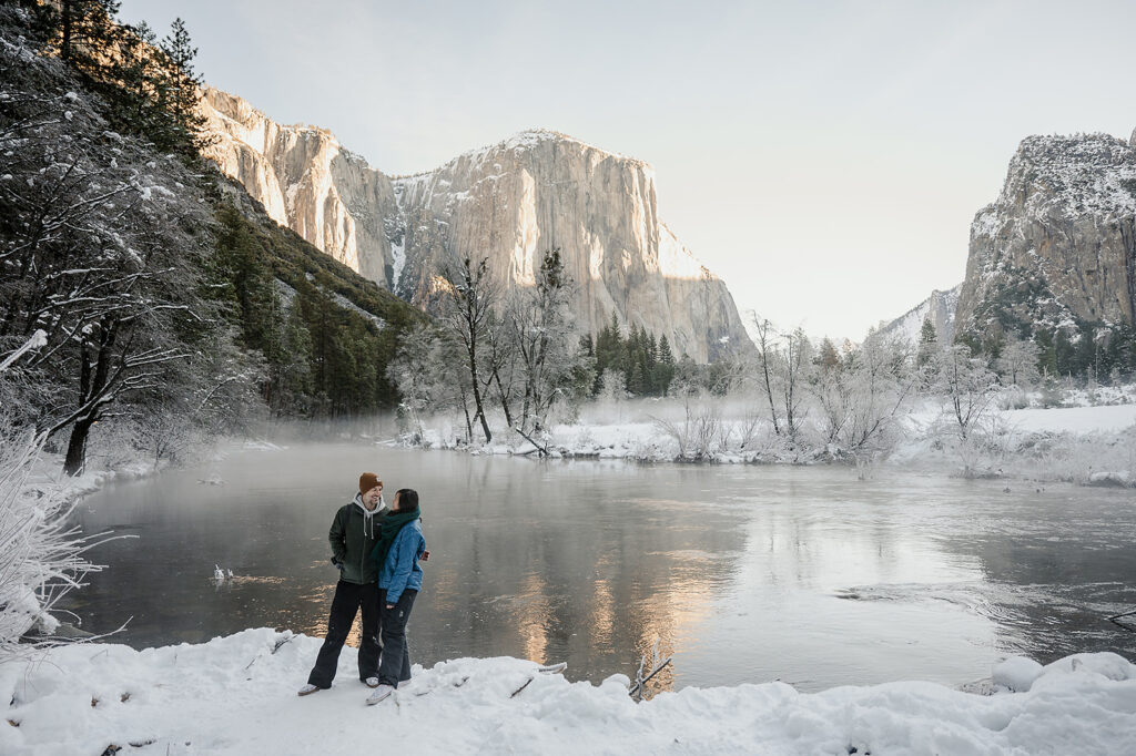 Engagement Photos in Yosemite National Park