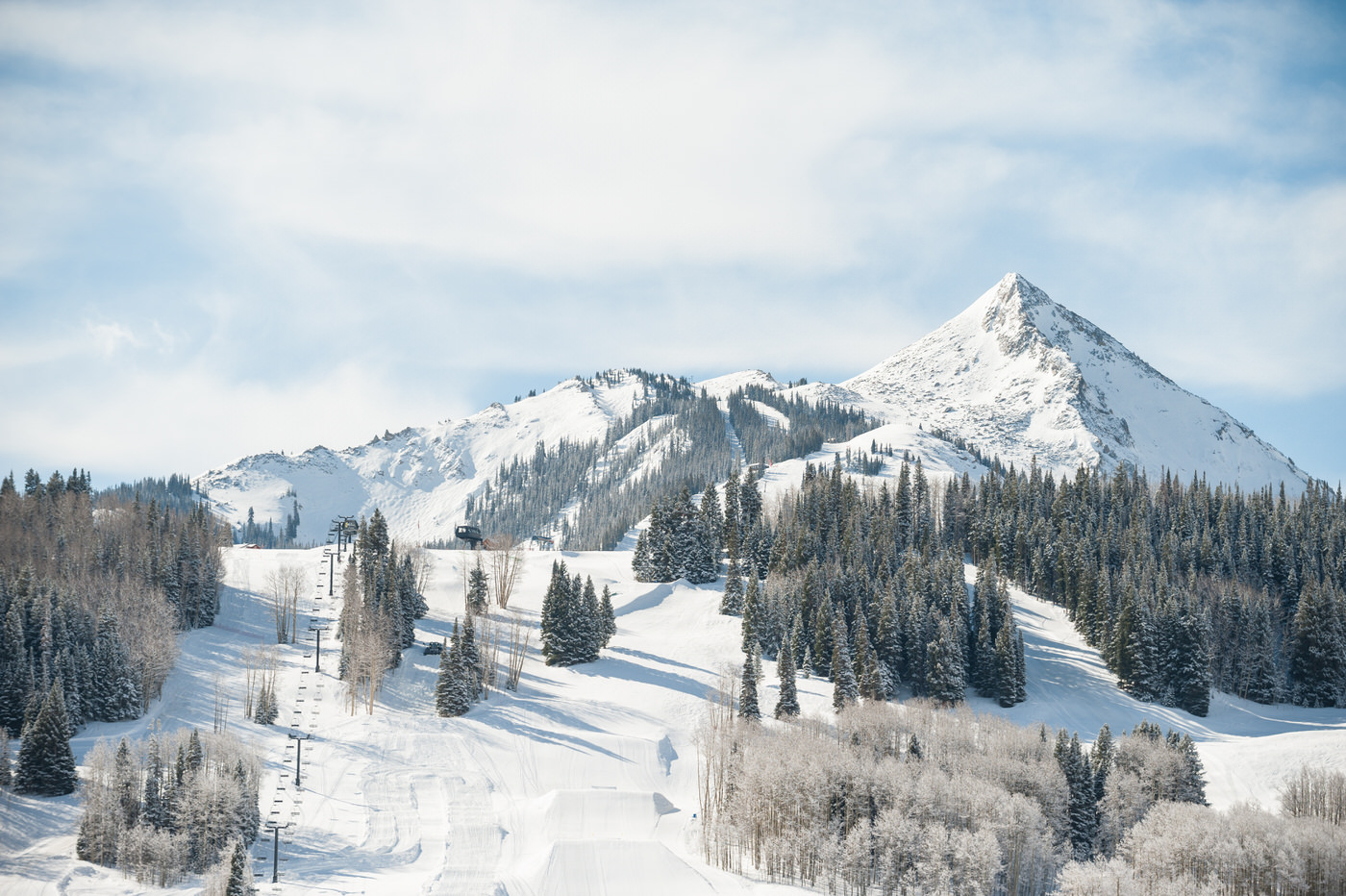 Maroon Bells Wedding in the winter