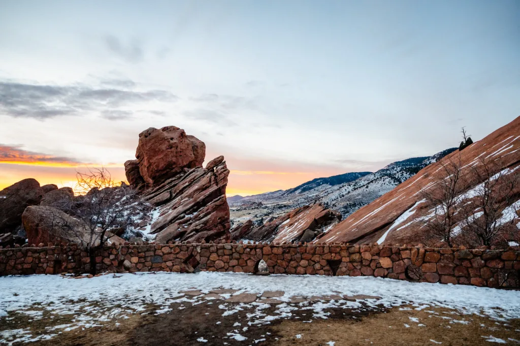 Red rocks trading post wedding